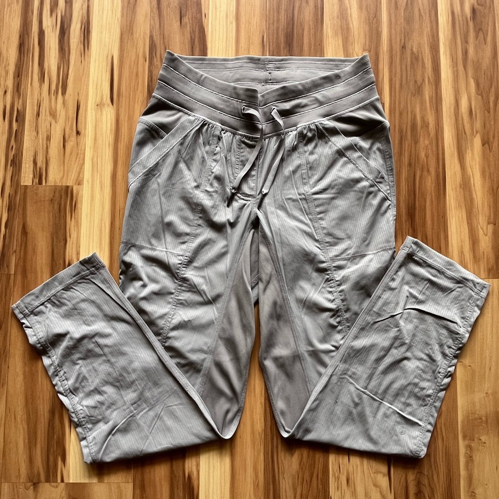 Gray Lululemon Regular Dance Studio Pants